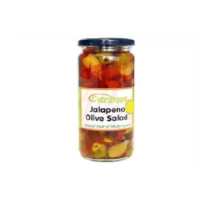 Cyprofood Jalapeno Oliv Salad Jar 6x500g