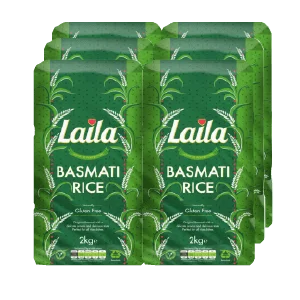 Laila Basmati 6x2kg (pm?3.99)