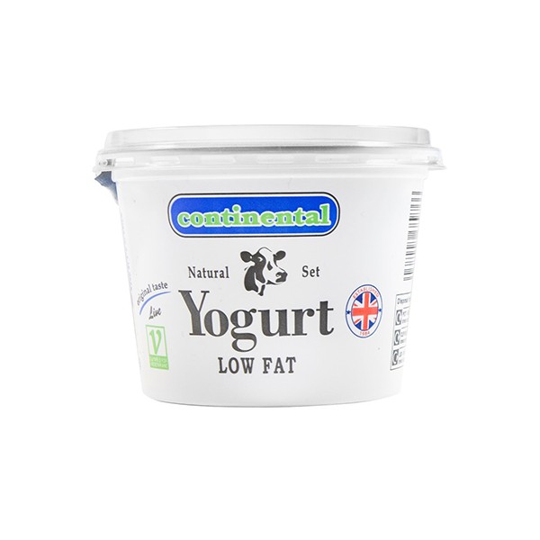 Continental Natural Yogurt 6x400gm