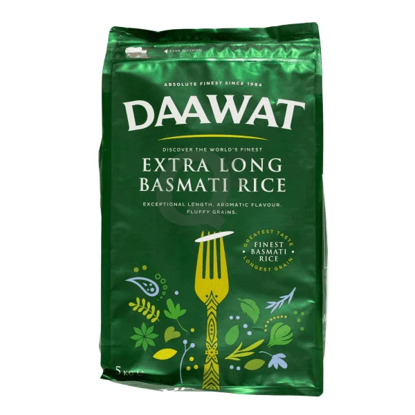 Daawat Ex Lg Basmati Rice 5kg 