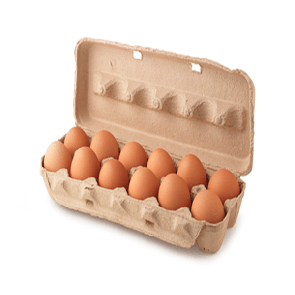Eggs 12m Brown (16 Trays)