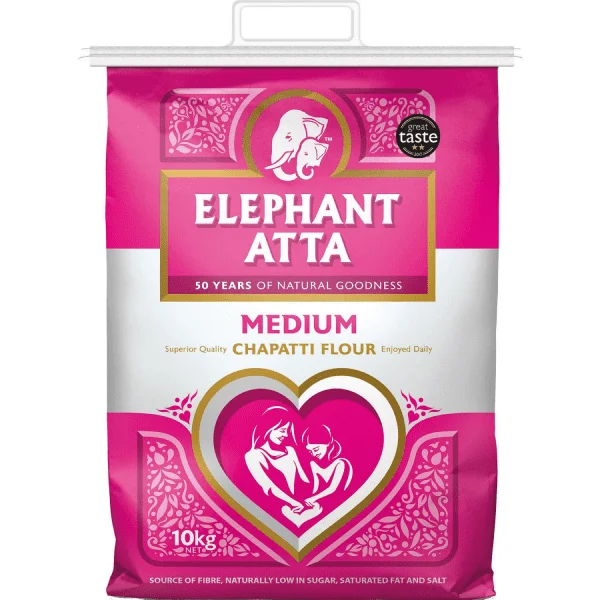 Elephant Atta Medium 10kg Pm 9.99