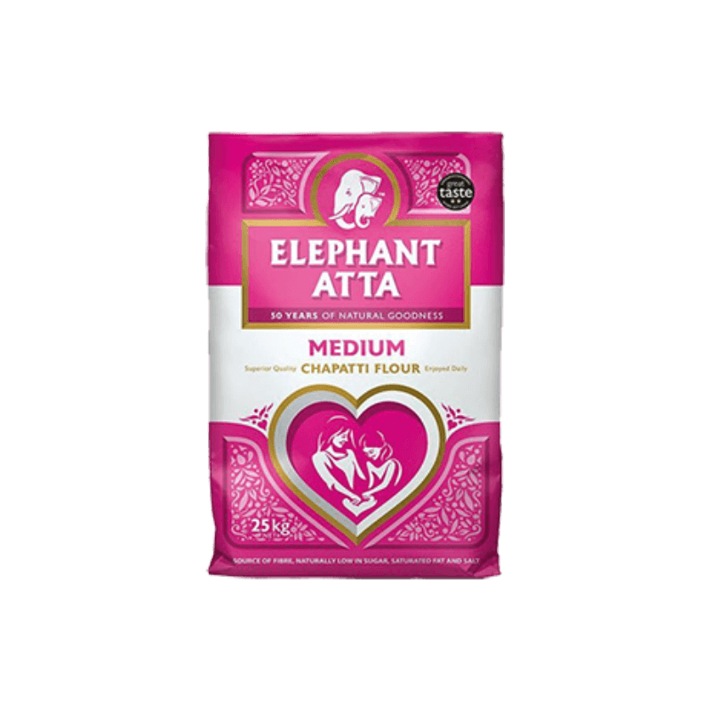Elephant Medium Atta 25kg ?18.29pm