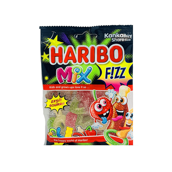 Haribo Fizzy Mix 24x70g (brown)