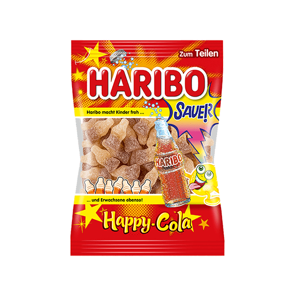 Haribo Sour Cola 24x100g (blue)