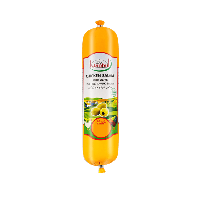 Istanbul Chkn Oli Salami 450g Pm-?1.99