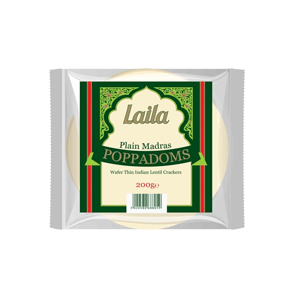 Laila Pappadums 60x200g