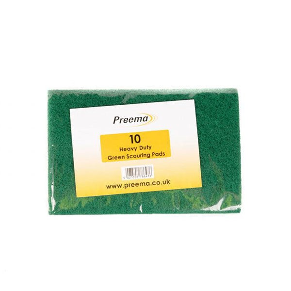Preema Green Pads 10 Pcs Pack
