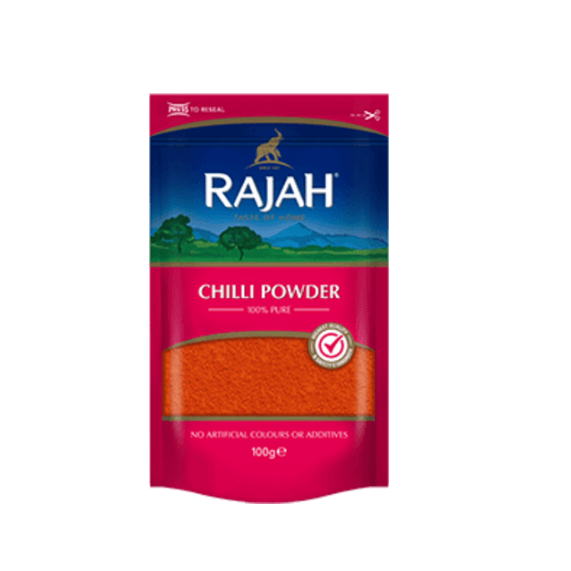 Rajah Chilli Powder 10x100g (disc)