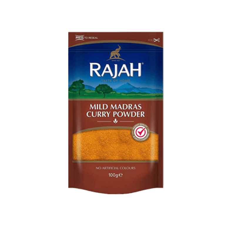 Rajah Mild Madras Curry 10x100g