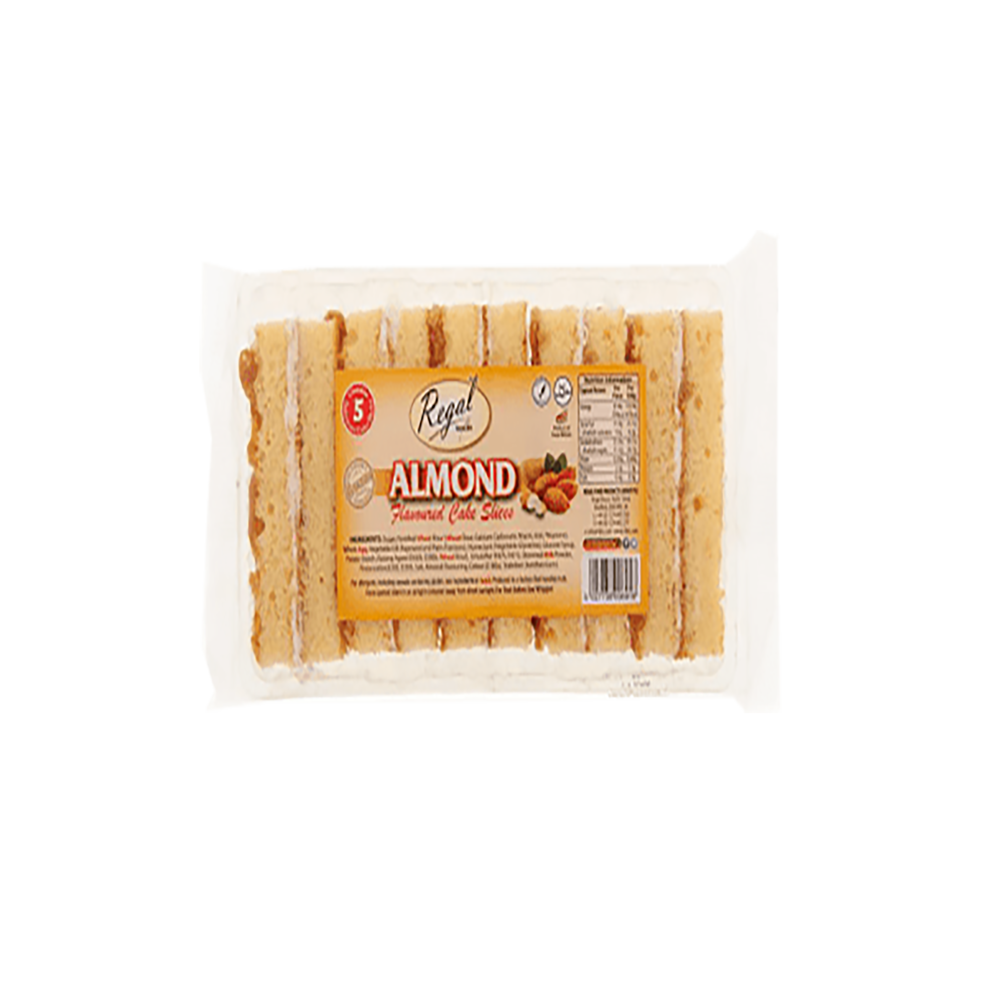 Regal Almond Cake Slices