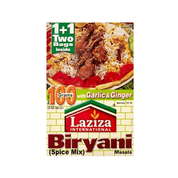 Laziza Biryani Masala 6x100g