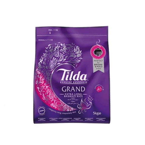 Tilda Grand Basmati Rice 5kg