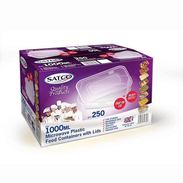 Satco Containers 250x1000ml