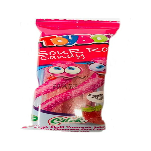 Toybox Licorice Sour Rope W/st20g(unit)