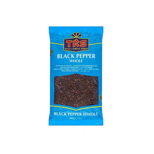 Trs Black Pepper Whole 400g (unit) (s1) 