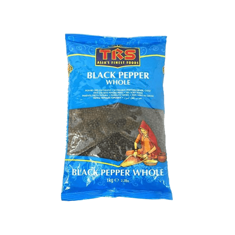 Trs Black Pepper Whole 6x1kg (s1)