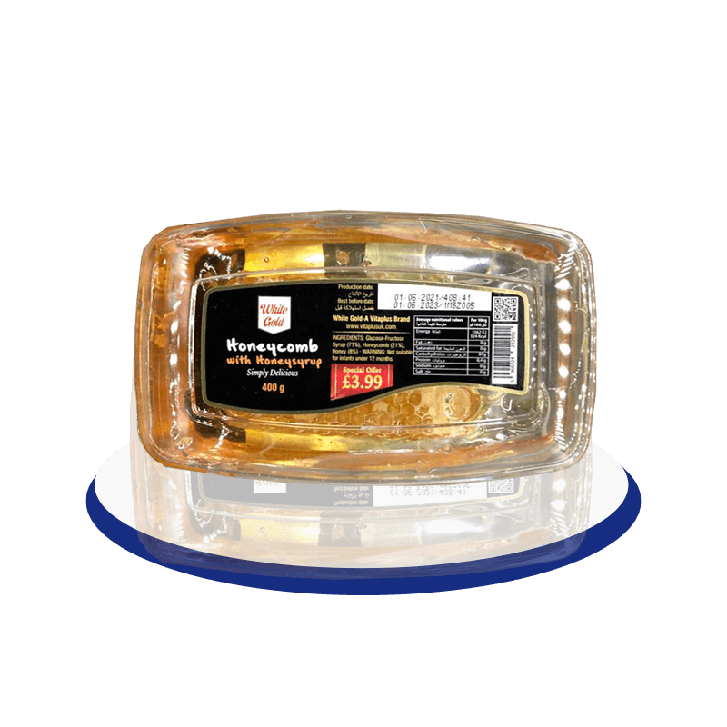 White Gold Honey Comb