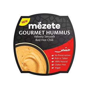 Mezetz Hummus Roasted Pepper 12x215g