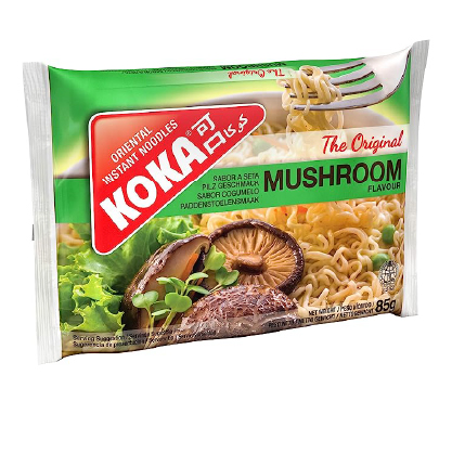 Koka Mushroom Flvr Inst Noodles 30x85g (disc)