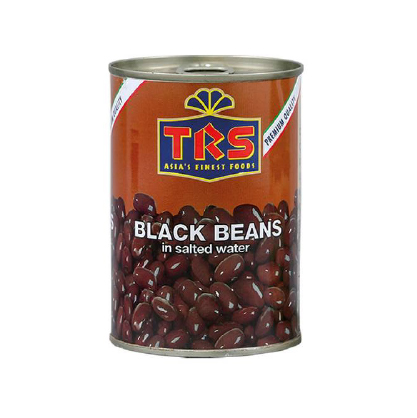 Trs Black Beans Boiled Canned 12x400g (s3)